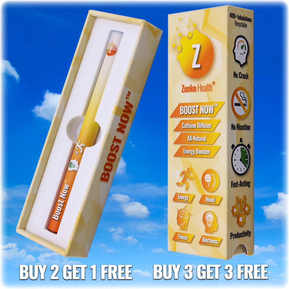 Boost Now™ Caffeine Diffuser — Fast-Acting, Calm Focus