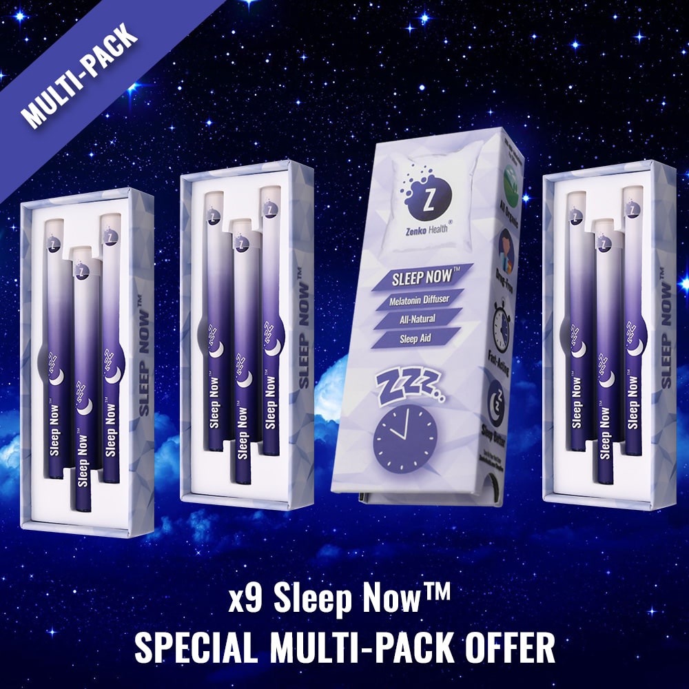 x6 Sleep Now™ Fast-Acting Melatonin Diffuser - Special Multi-Pack