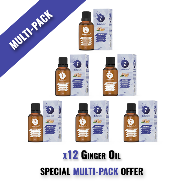 12 Ginger Essential Oils - Special Multi-Pack